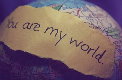 love,  my world and  text