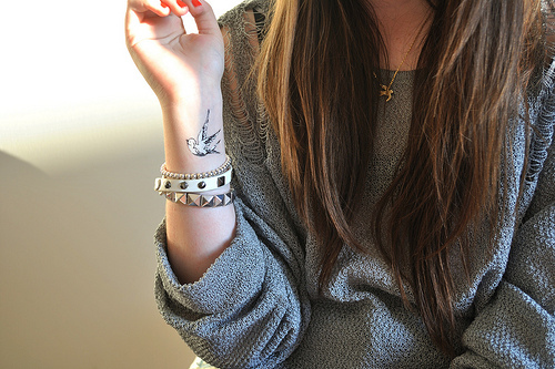 beautiful, bracelet and brunette