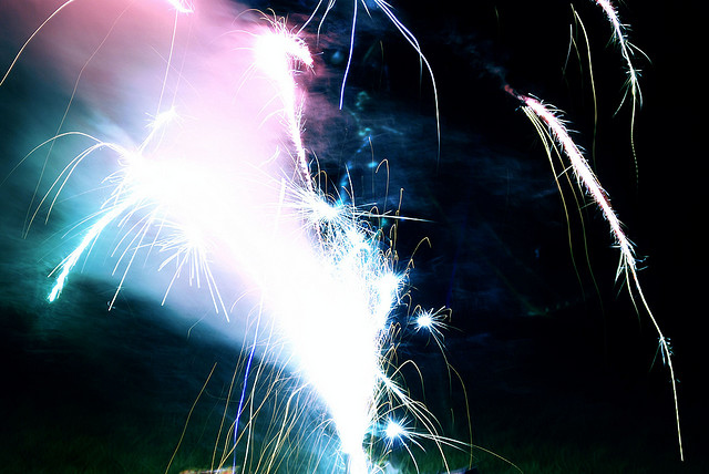 blue, firework and fireworks