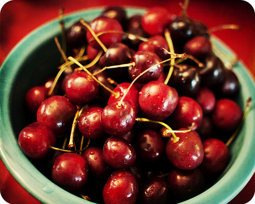 cherries, food and fruit