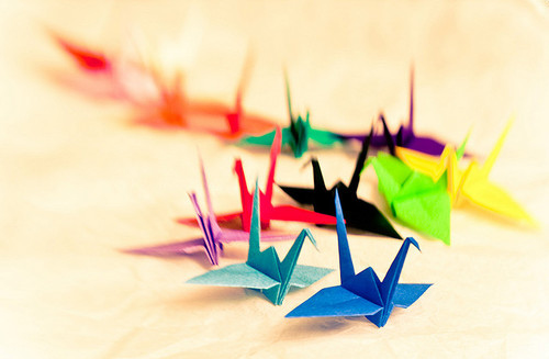 color, colorful and origami