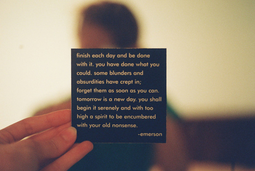 emerson, photography and quote