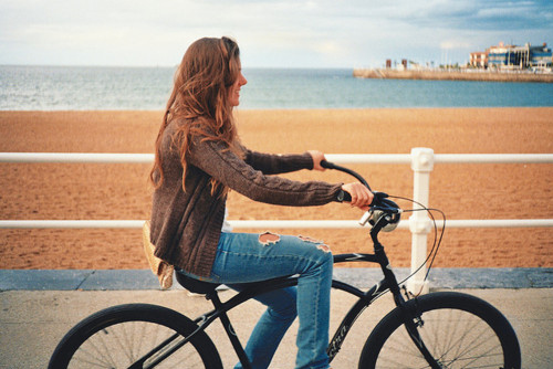 beach, bike and fashion