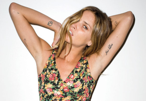 beautiful, blonde, blue, fashion, floral