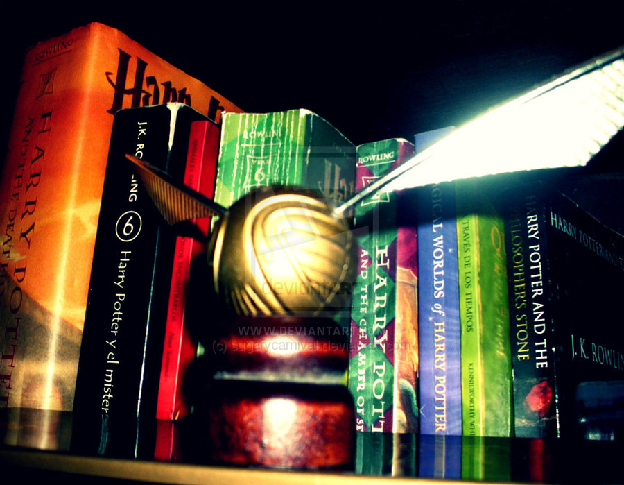 books, deathly hallows and harry potter