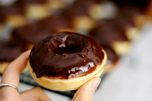 chocolate, delicious and donuts