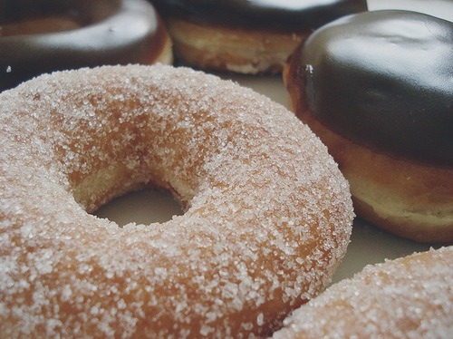 chocolate, donuts and food