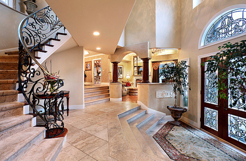 cute, entrance and foyer