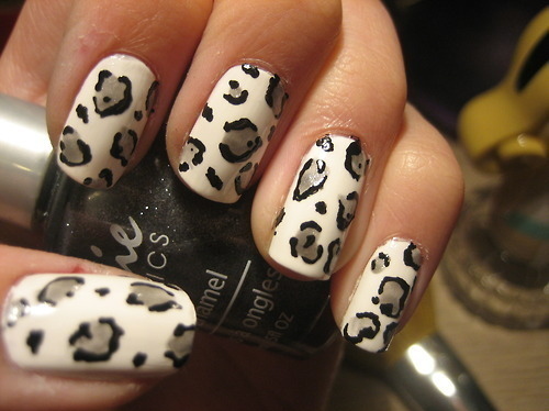 leopard, nail and nails