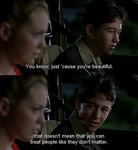 10 things i hate about you, joseph gordon levitt and quote