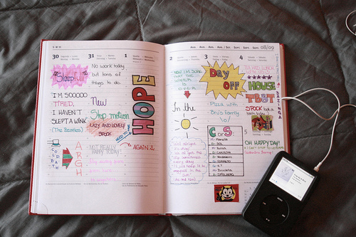 awesome, colorful and journal
