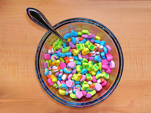 bowl, cereal and colorful