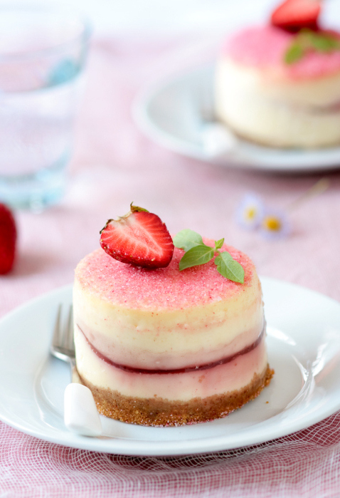 cheesecake, food and pink