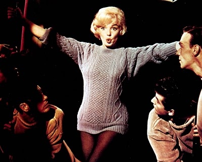 cute, knit and marilyn monroe