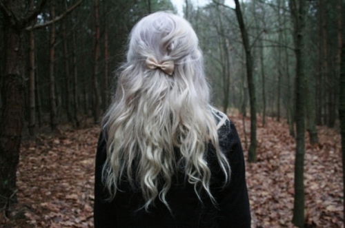 back, blonde, curles, curly, curly hair