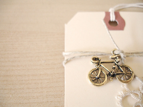 beautiful, bicycle neclace and cute