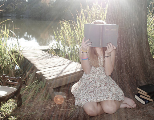 book, bright and dress