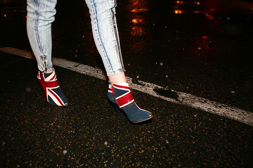 england, girl and heels