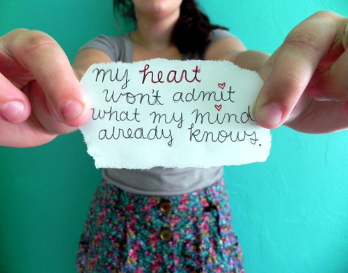 admit, heart and knows