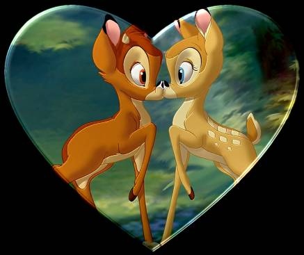 adorable, bambi, disney, heart, love