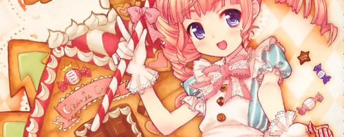 anime,  blue and  candy