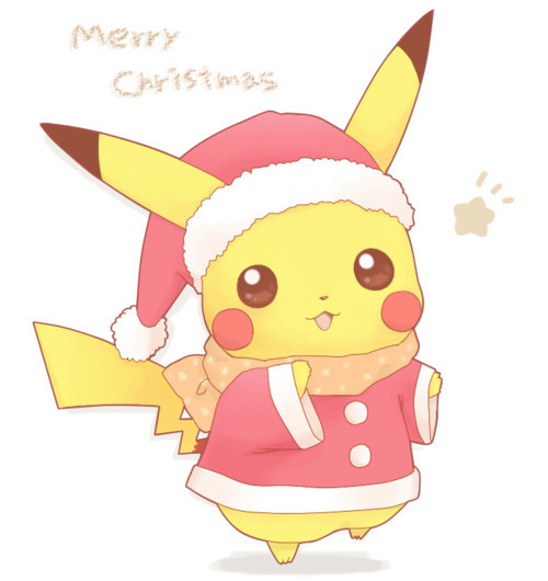 anw-christmas-cute-draw-pikachu-Favim.co