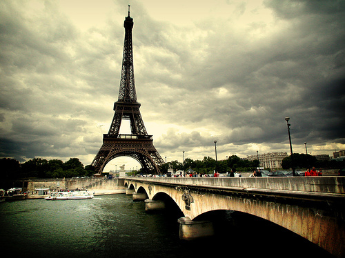 beautiful, bridge and paris