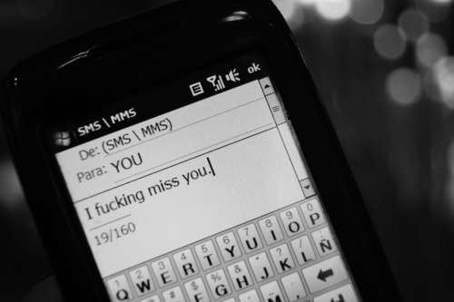 cell, cell phone and miss you