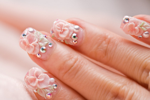 cute, nail varnish and nails