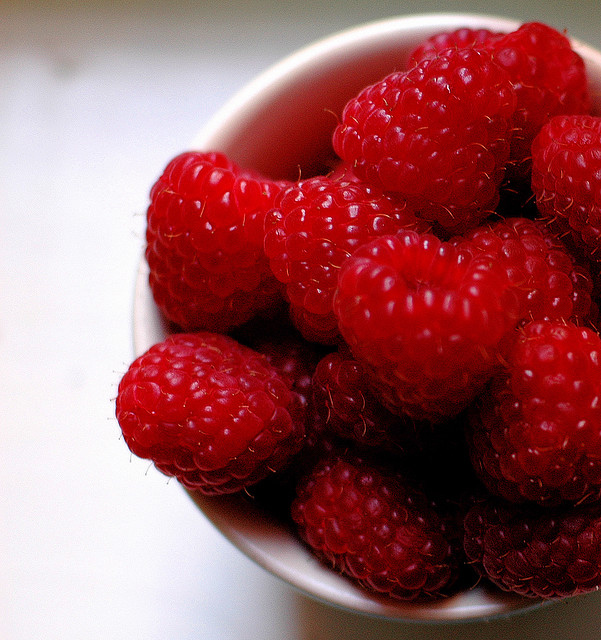 delicious, fruits and raspberries