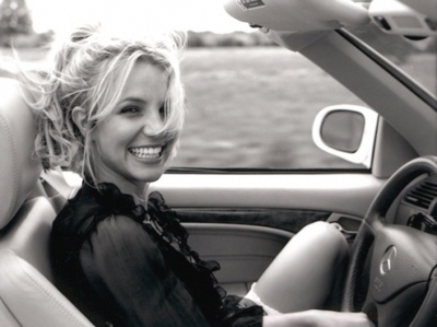 air,  black and withe and  britney