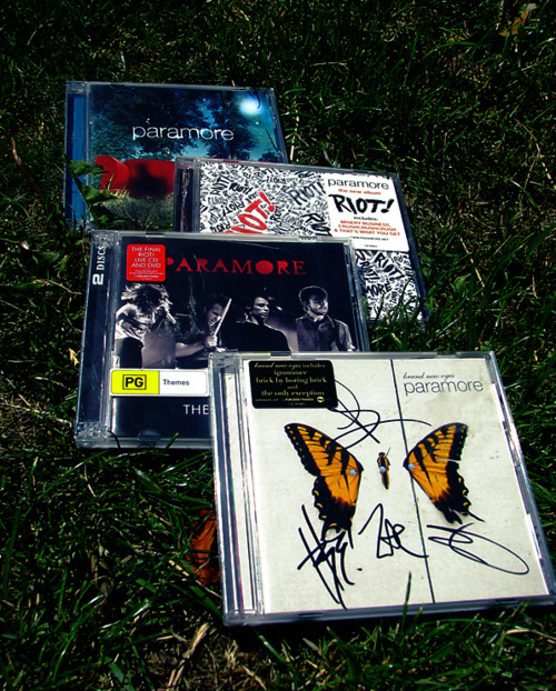 all we know is falling, brand new eyes and cds