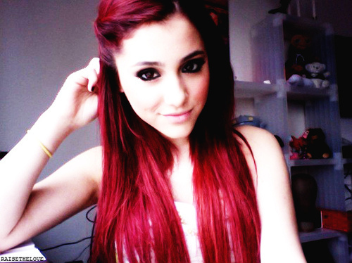 ariana grande girl pretty red hair Added Aug 15 2011 Image size