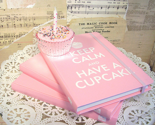candle, cupcake and keepcalm
