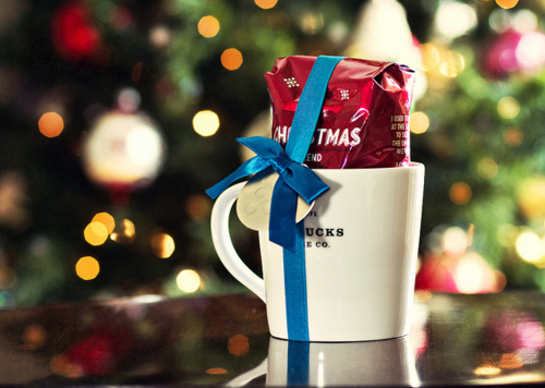 christmas, gift and present
