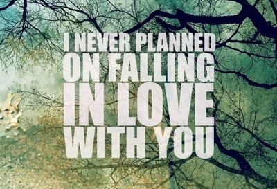 falling,  love and  never