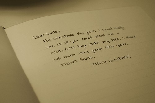 christmas, letter and note