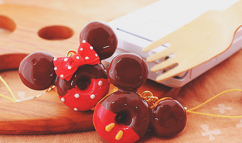 cute,  disney and  donuts