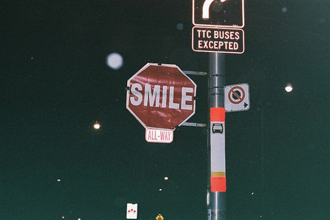 smile, stop sign and toronto