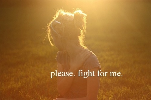 alone, fight and girl