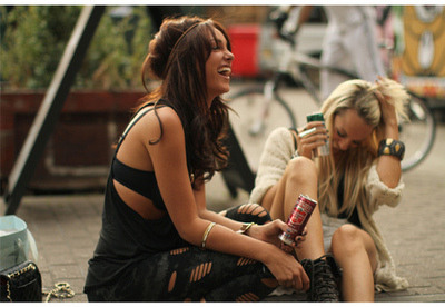 bff, crazy, drink, friends, happy