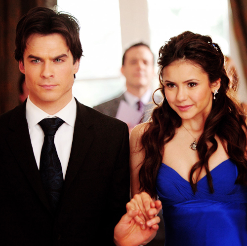 damon salvatore, elena gilbert, ian somerhalder, katerina petrova, katherine