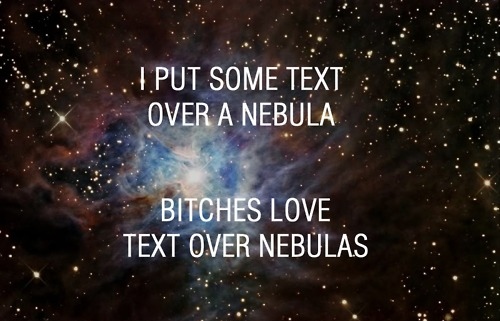lol, nebula and stars