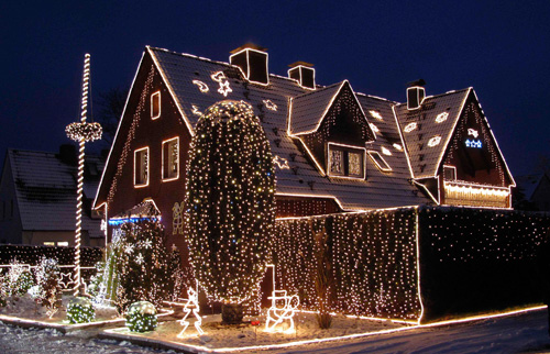 architecture, christmas and cottage