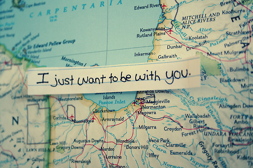 cute, handwritten and long distance