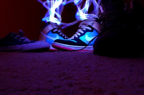 fashion, lights, nike, shoes