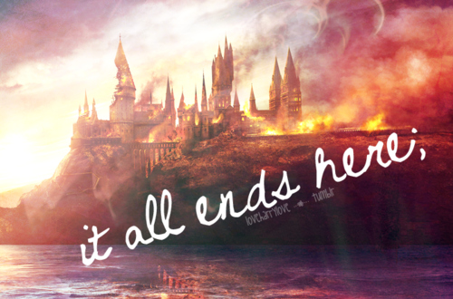 deathly hallows part 2, harry potter and hogwarts