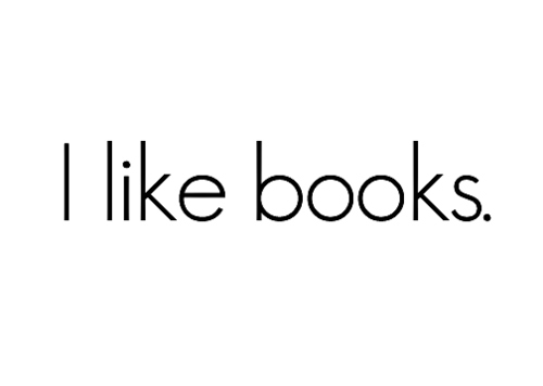 i like books, liars and text