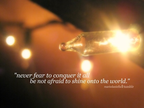 lights, photography and quotes