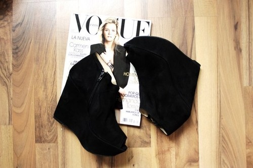 black, fashion and magazine